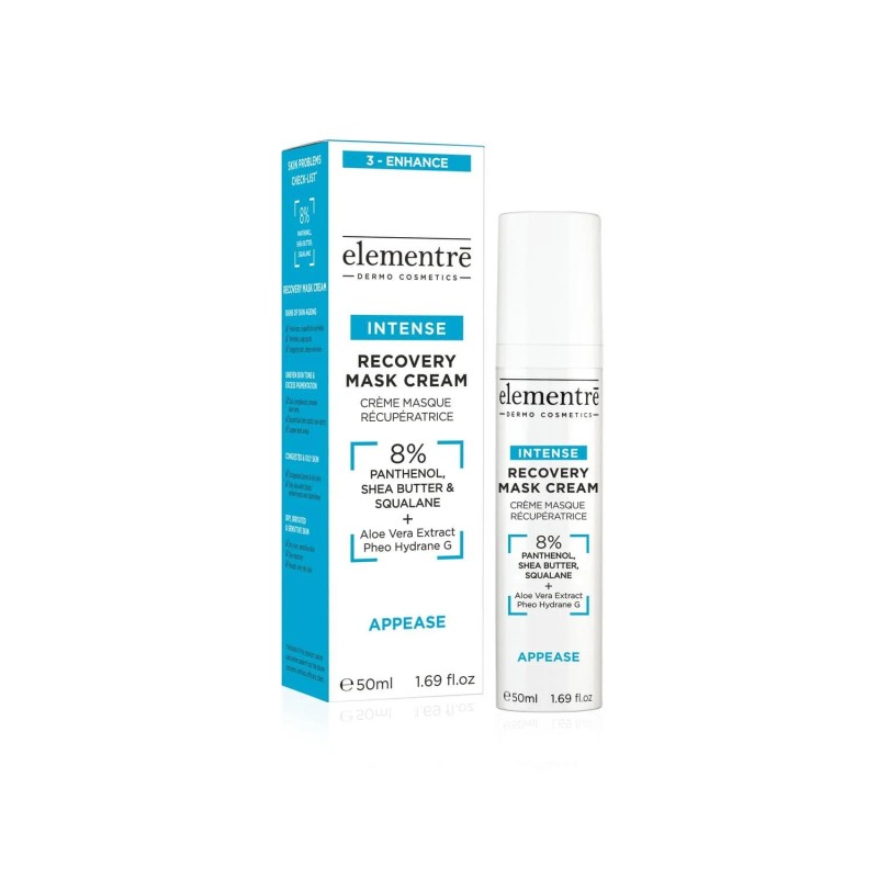 Recovery Mask Cream 8% Panthenol, Shea Butter & Squalane 50ml